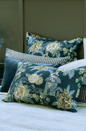 Chabana Prussian Blue Duvet Cover Set