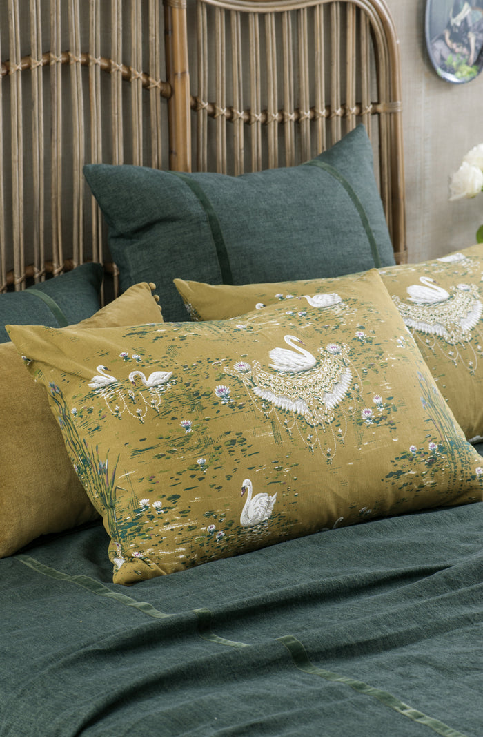 Cigna Olive Duvet Cover Set