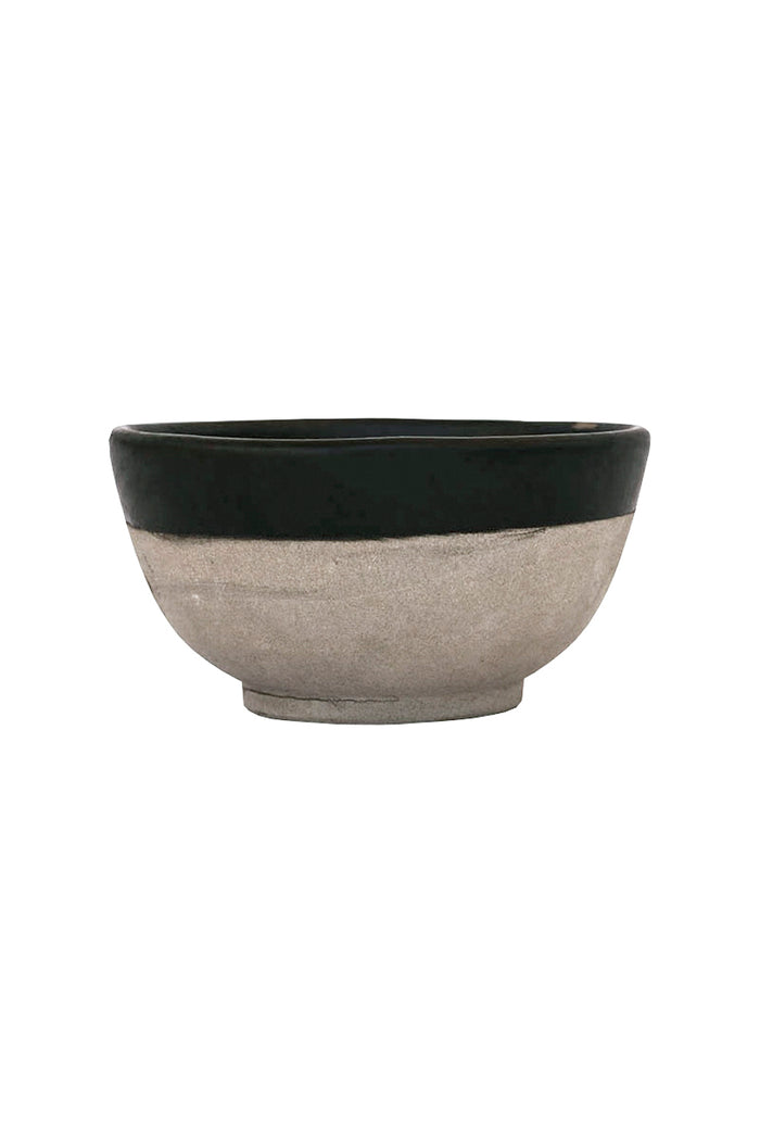 Moroccan Clay Bowl - Black