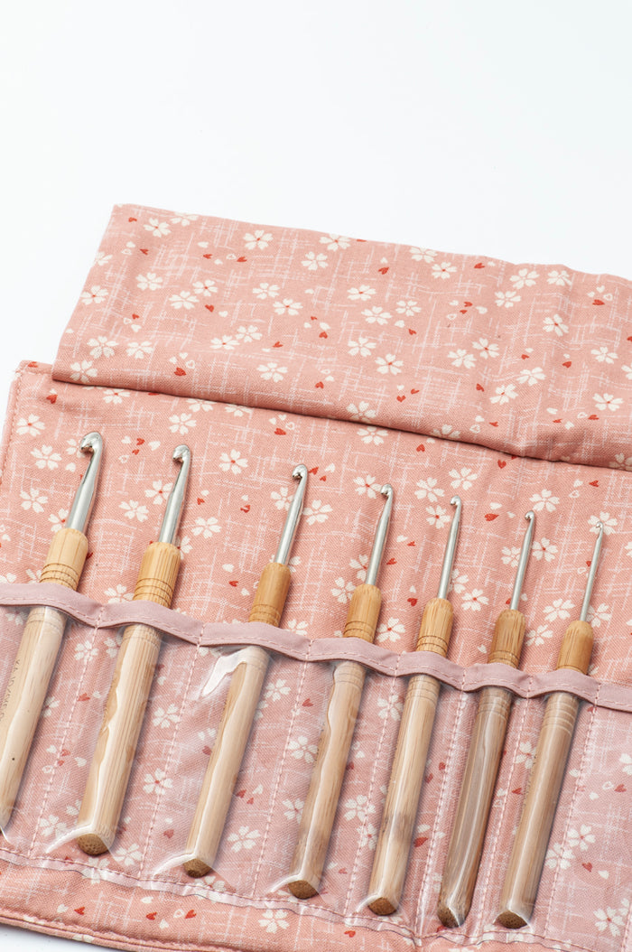 Seeknit Crochet Hook with Aluminium Tip Set 13cm