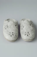 uteki slide slipper light grey