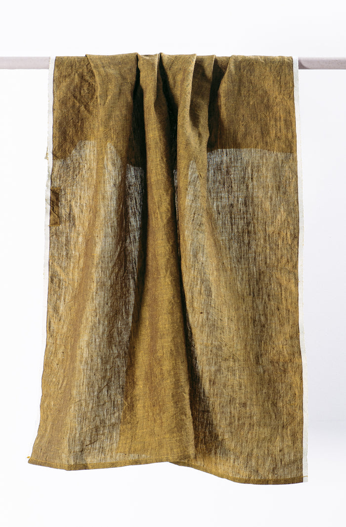 Dark Ochre Tea Towel