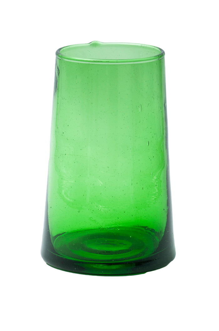 Moroccan Green Coneshaped Glass - Extra Large