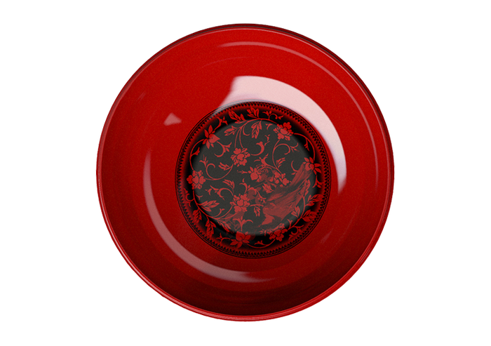 Ming Stackable Dishes - China Red