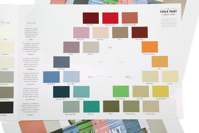 Chalk Paint™ by Annie Sloan - Colour Card