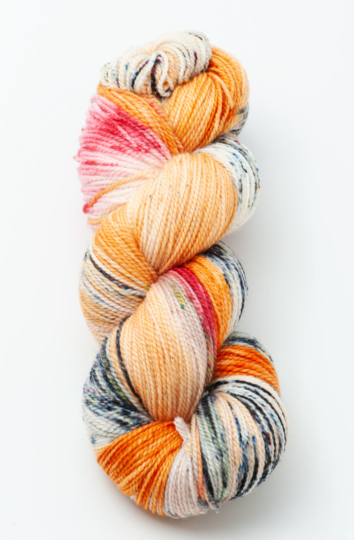 High Twist Merino 4ply - Sunset Over the Snow