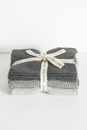 Lavette Grey Washcloths - Set of Three