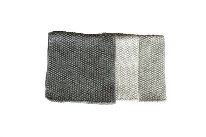 Lavette Grey Washcloths - Set of Three