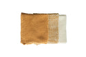 Lavette Ochre Washcloths - Set of Three