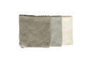 Lavette Taupe Washcloths - Set of Three