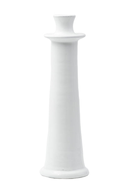 moroccan white candle holder