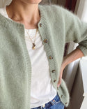 Novice Cardigan Pattern - Mohair Edition