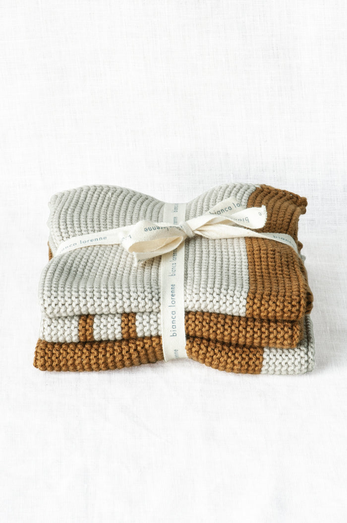 Pannello Bronze Washcloths - Set of Three