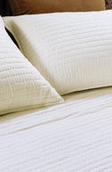 Pavage Ivory Pillowsham Pair