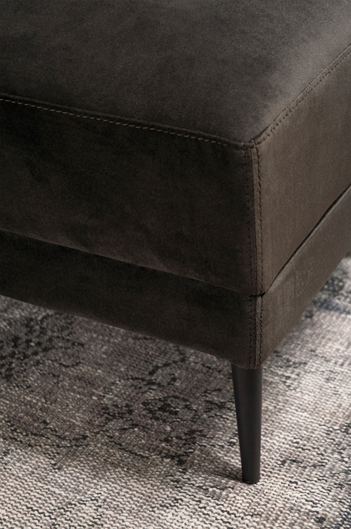 Renzo Walnut Ottoman