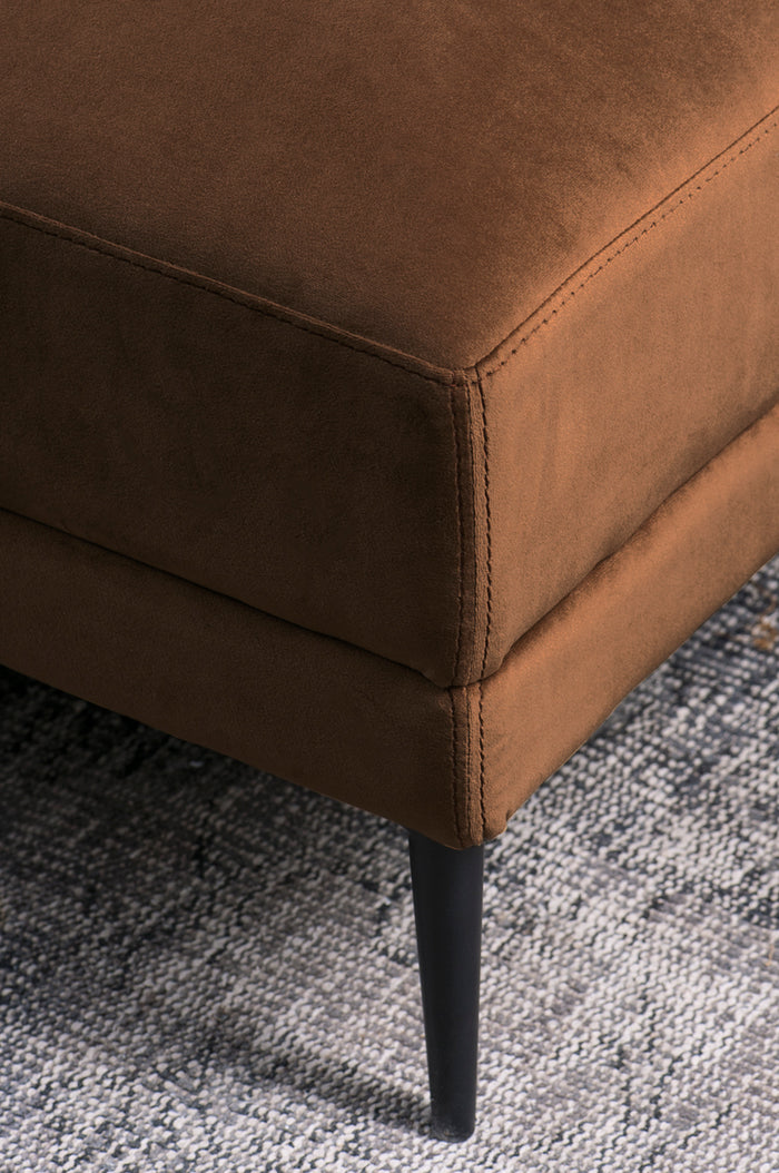 Renzo Copper Ottoman