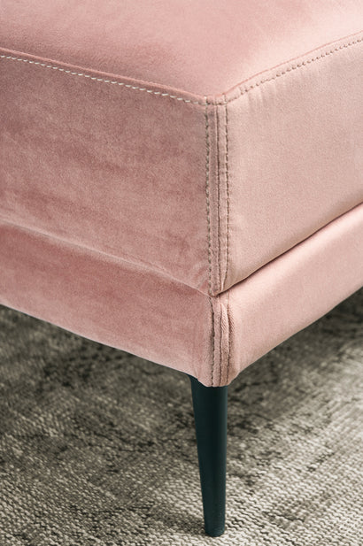 Renzo Dusky Pink Ottoman