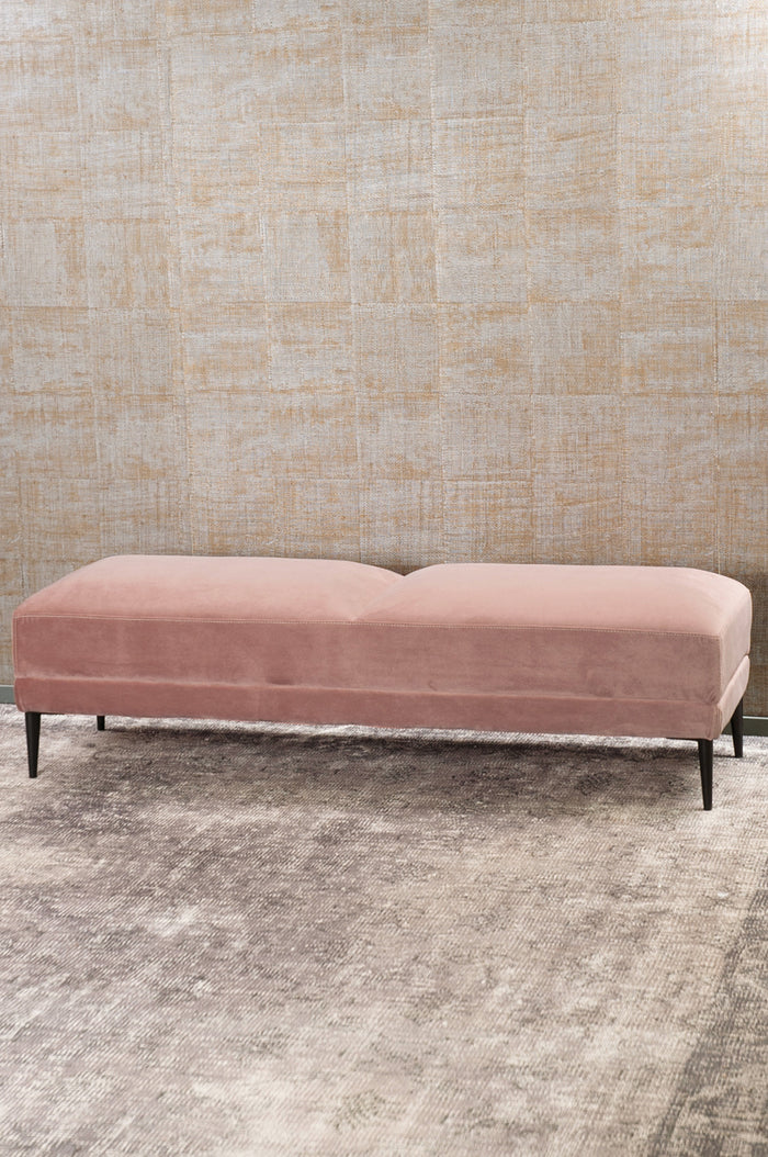 Renzo Dusky Pink Ottoman