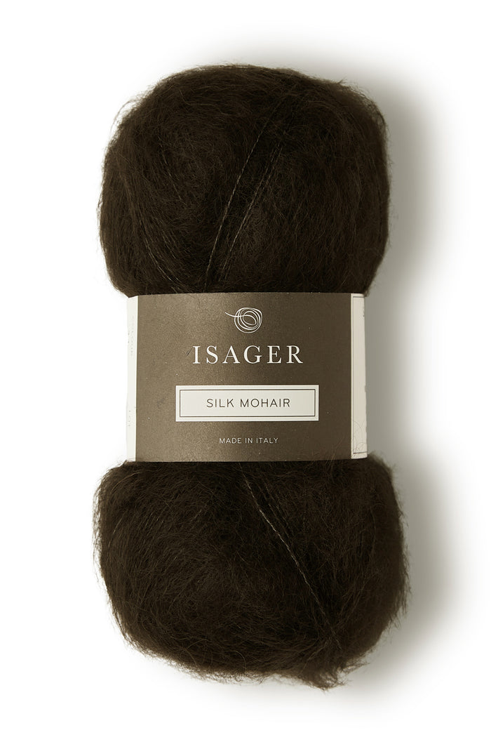 Silk Mohair Dark Walnut 34