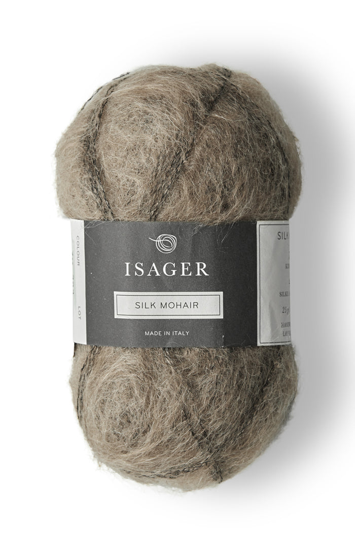 Silk Mohair Taupe 7s