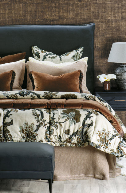 Renzo Midnight Ottoman