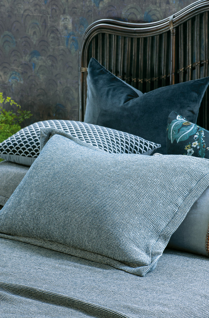 Sottobosco Indigo Pillowcase Pair