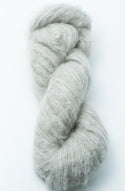 Mohair Brushed 12ply - Silver