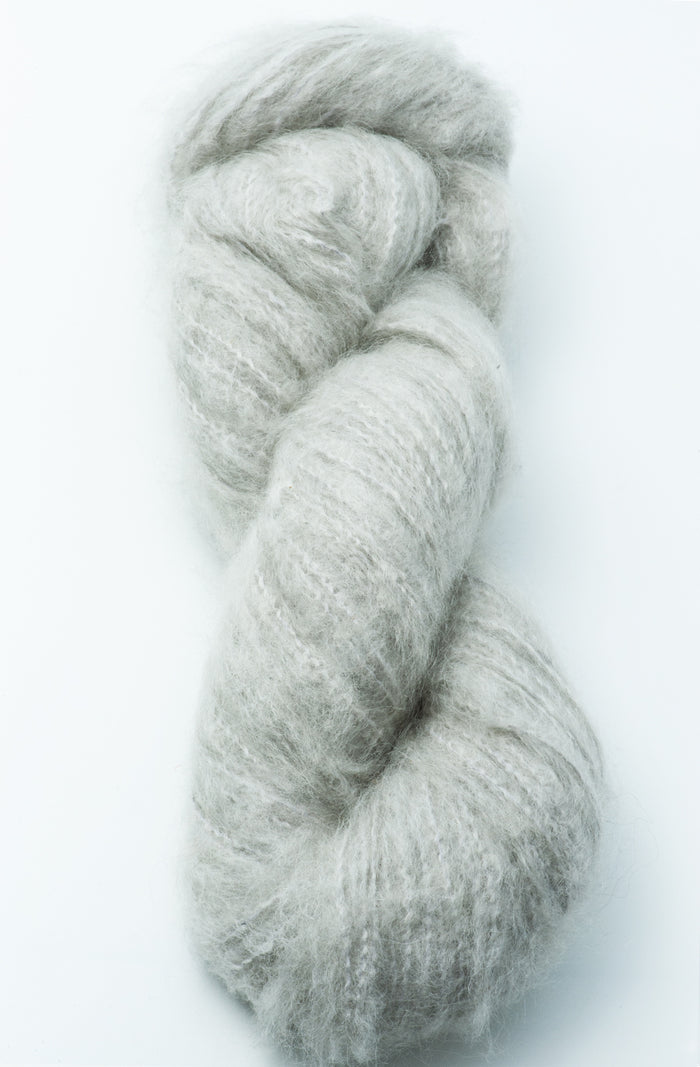 Mohair Brushed 12ply - Silver